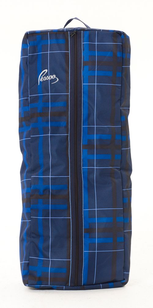 Pessoa Alpine 1200D Bridle Carrier - Navy/Black Plaid