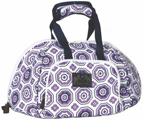 Equine Couture Kelsey Equestrian Helmet Bag - Purple
