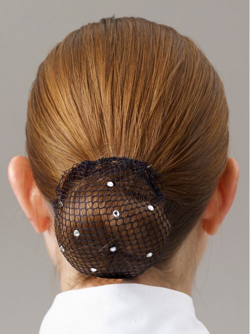 Showquest Bun Net - Swarovski Crystals