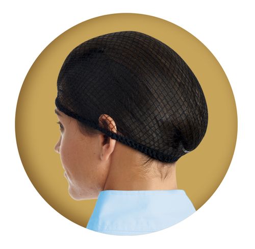 Ovation Deluxe Hair Net Two Pack - Black