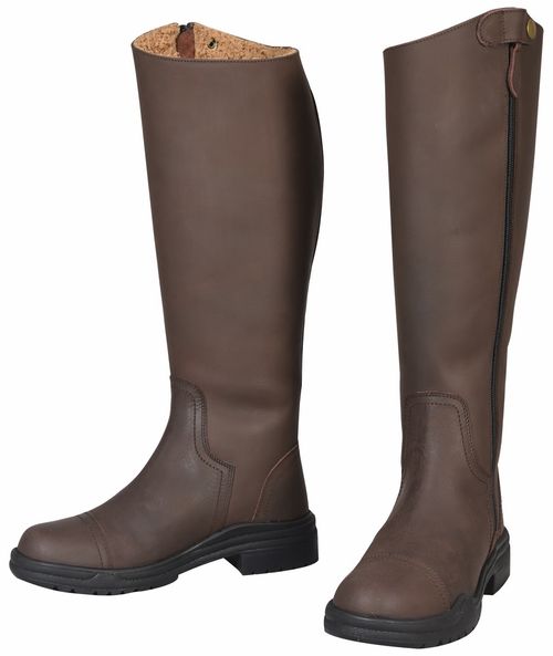 TuffRider Women's Arctic Fleece Lined Winter Riding Boots - Fawn