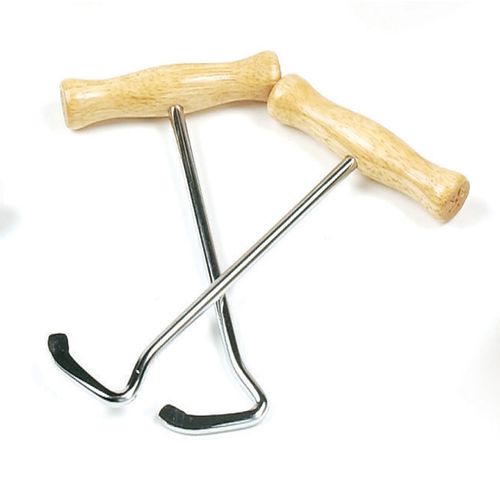 Equi-Essentials Wood Handle Boot Hooks - Wood