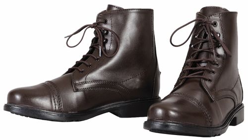 TuffRider Women's Starter Laced Paddock Boots - Mocha