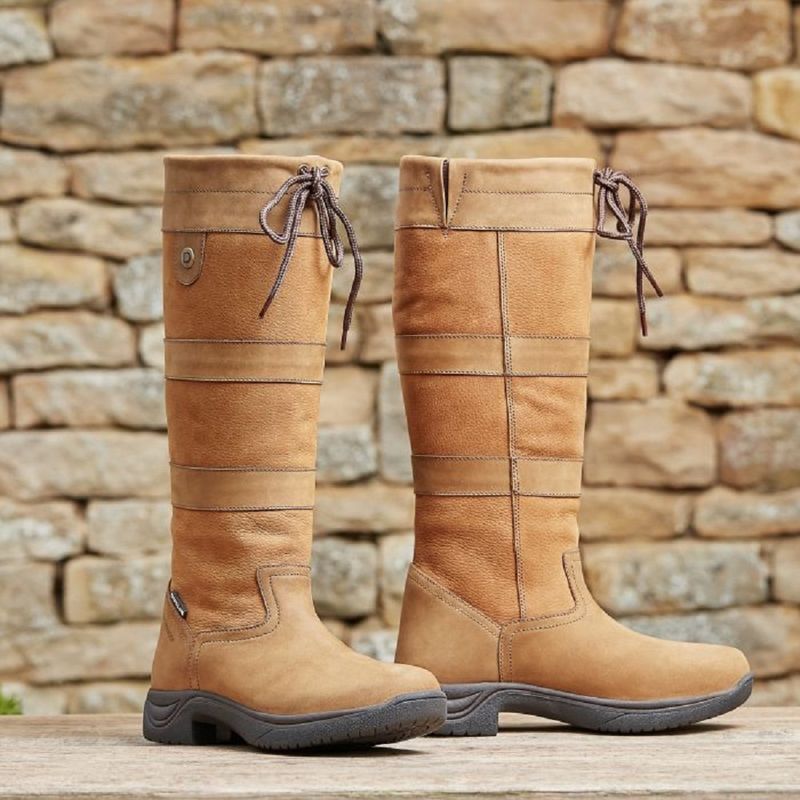 Dublin Womens River Boots Iii Tan Dublin Bnx100150 Tan Bit Of Britain 