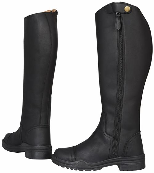 TuffRider Women's Arctic Fleece Lined Winter Riding Boots - Black
