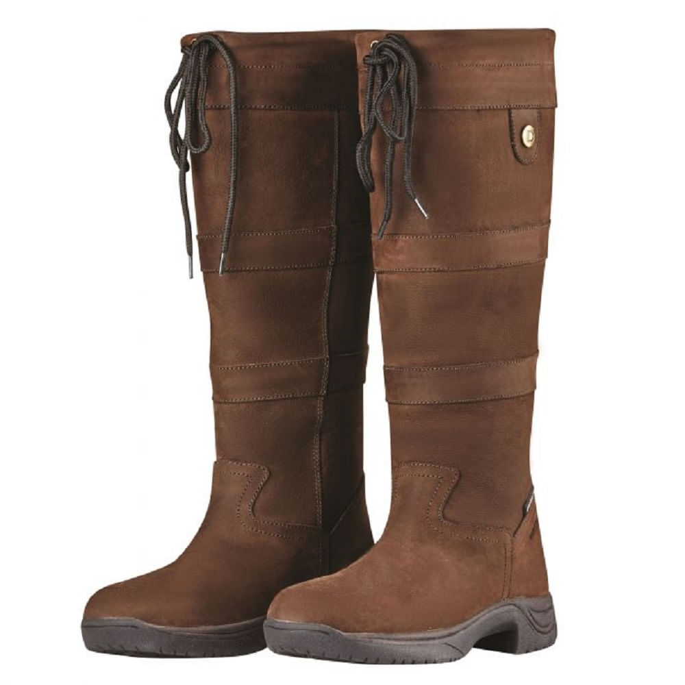 dublin waterproof river boots chocolate