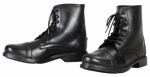 TuffRider Women's Starter Laced Paddock Boots - Black