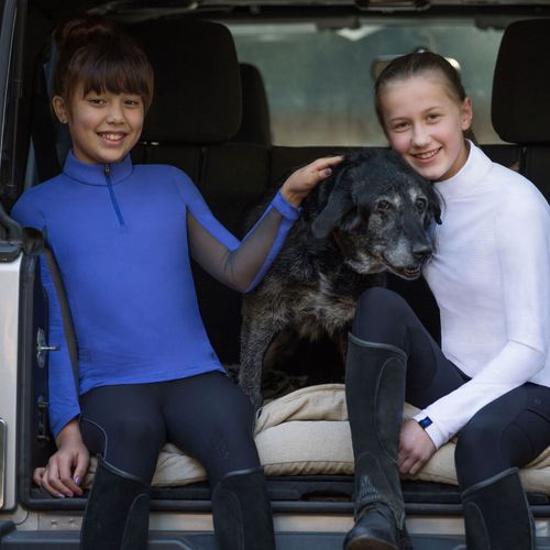 Irideon Kids' CoolDown IceFil Long Sleeve Jersey - Ultra Violet