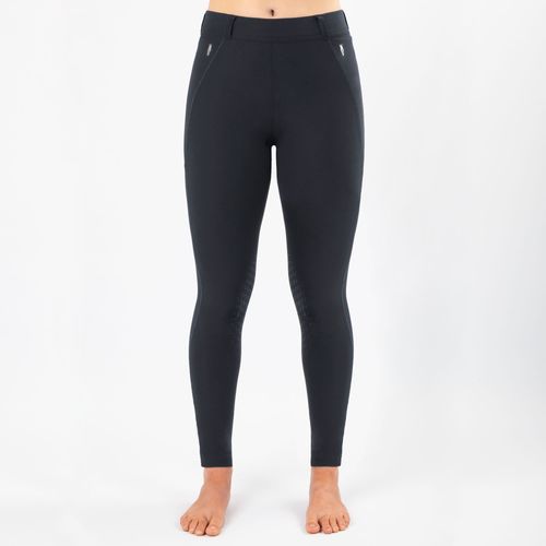 Irideon Kids' Issential Capriole Knee Patch Tights - Charcoal