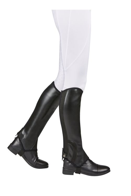Saxon Kids' Syntovia Half Chaps - Black