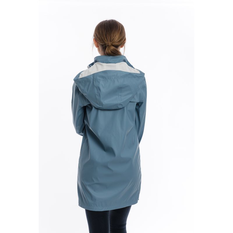 Horseware Women's Linny Long Rain Jacket Blue Heaven Horseware