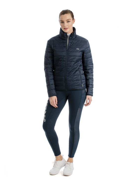 Horseware Signature Light Weight Padded Jacket - Navy