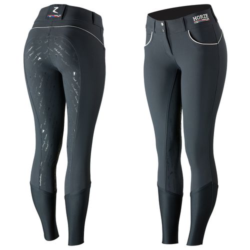 Horze Women's Nordic Performance Full Seat Breeches - Peacoat Dark Blue