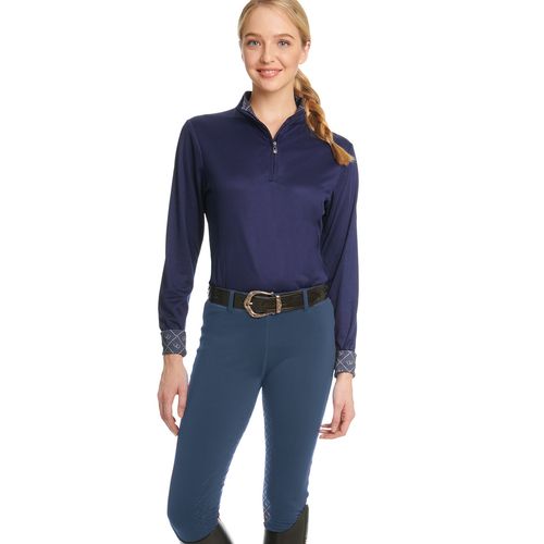 Ovation Women's Equinox GripTec Full Seat Tight - Indigo