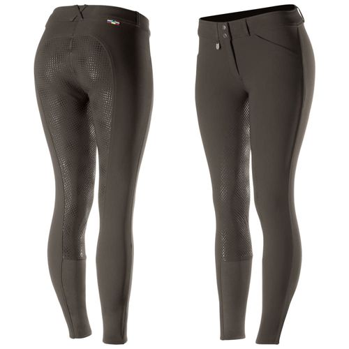 Horze Women's Grand Prix Full Seat Breeches - Dark Brown