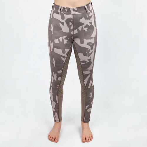 Irideon Kids' Horsehead Camo Tights - Brindle