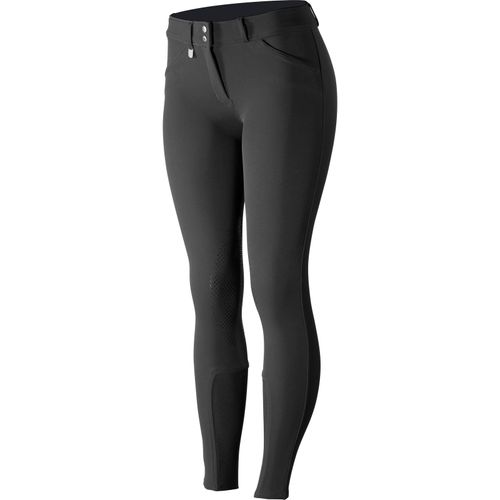 Horze Women's Grand Prix Knee Patch Breeches - Black