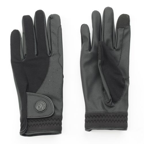 Ovation LuxeGrip Flex Vent Glove - Black