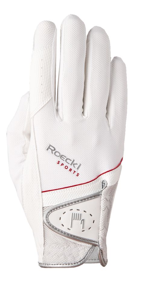 Roeckl Madrid Riding Gloves - White