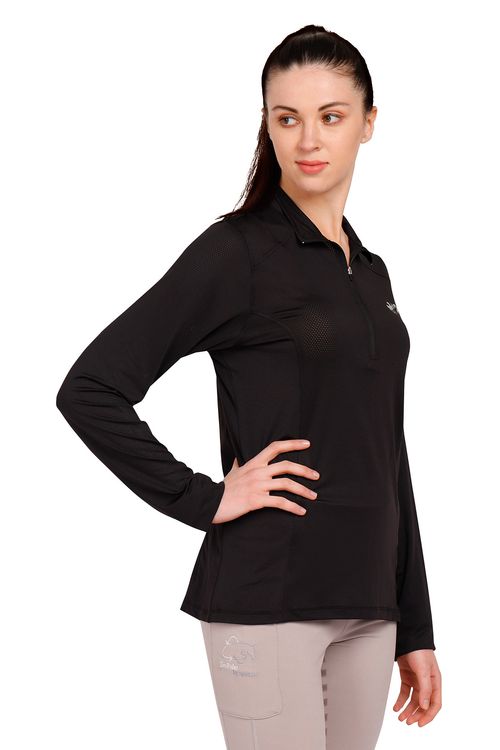 Equine Couture Women's Cavaletti Sport Shirt - Black