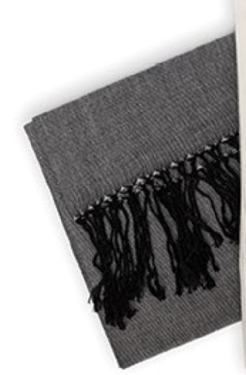 Back on Track Scarf - Dark Gray