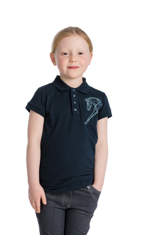 Horseware Kids' Flamboro Polo - Navy