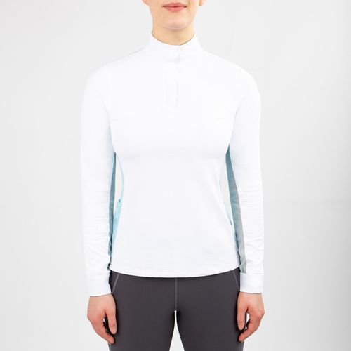 Irideon Women's Ciara IceFil Show Shirt - White/Energy Blue