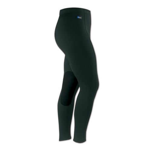 Irideon Kids' Power Stretch Knee Patch Tights - Forest