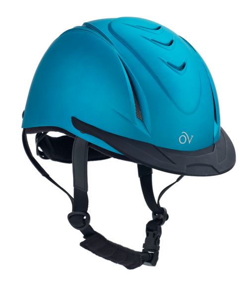 Ovation Metallic Schooler Helmet - Teal