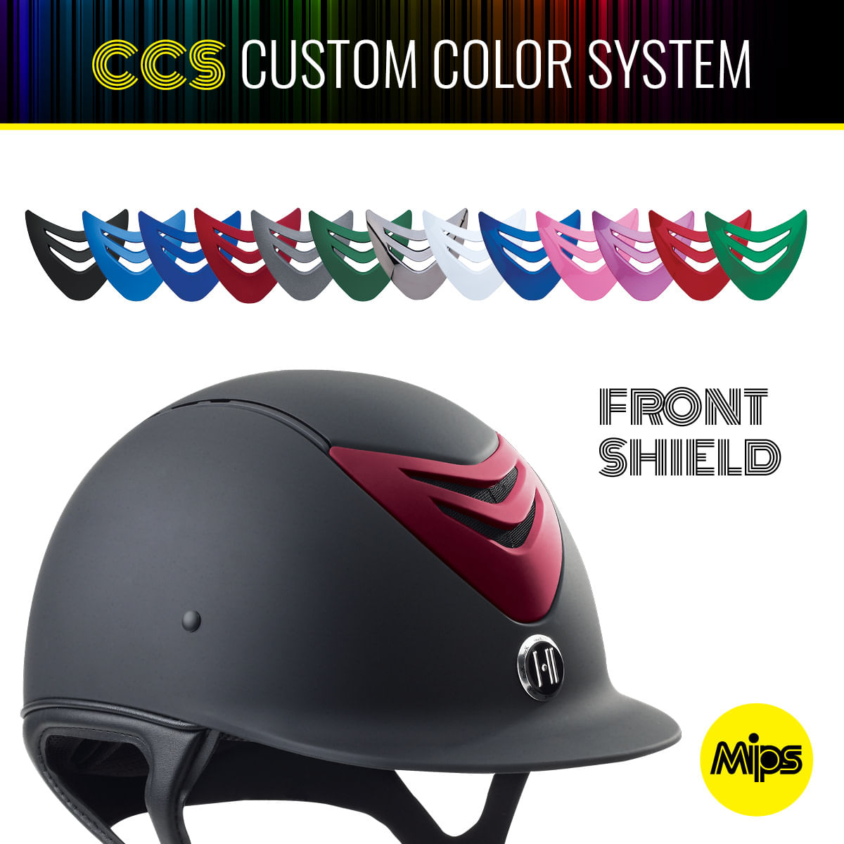 One K CCS Vent Stripe Rail - Pink Gloss