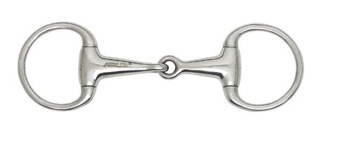 Centaur Jointed Pony Round Eggbutt - Stainless Steel