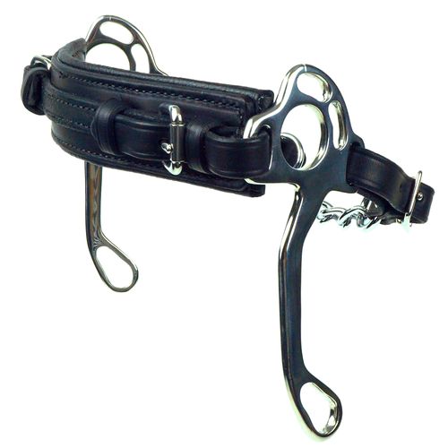 Nunn Finer Persuader Hackamore - Black