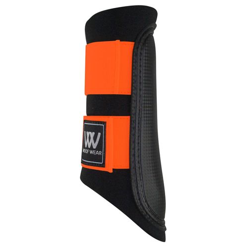 Woof Wear Sport Brushing Boot - Black/Orange