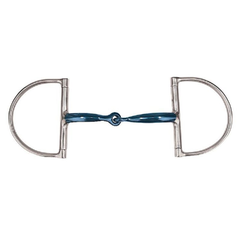 KORSTEEL Jointed Dee Ring Snaffle Bit