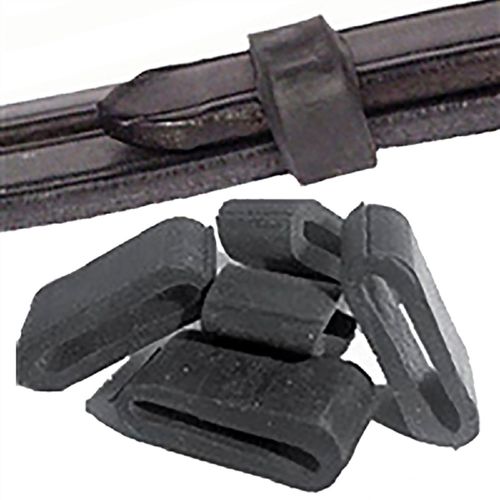 Nunn Finer Rubber 5/8" Keepers - Black