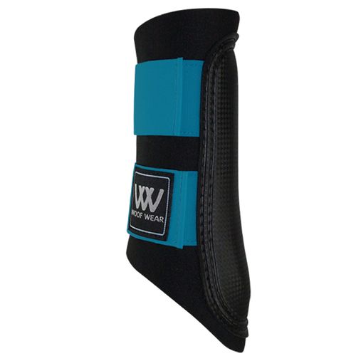 Woof Wear Sport Brushing Boot - Black/Turquoise