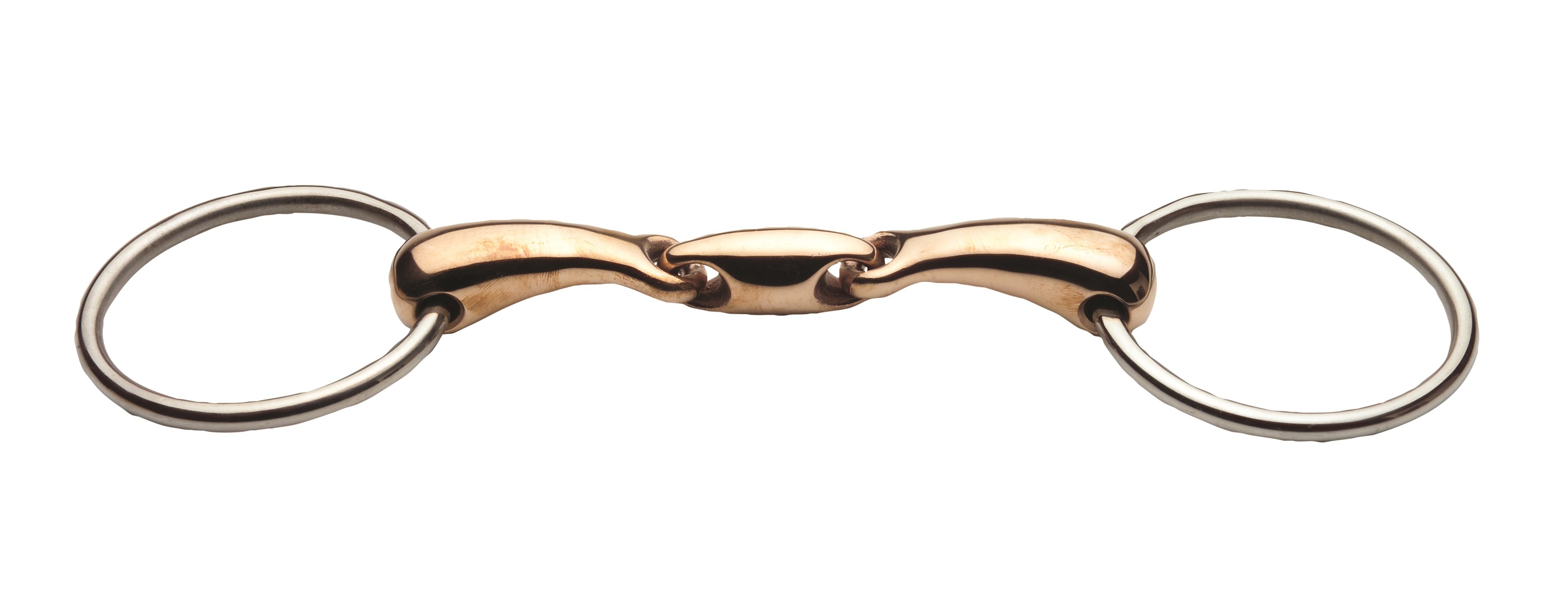 JP Korsteel Stainless Steel Copper Mouth Oval Link Loose