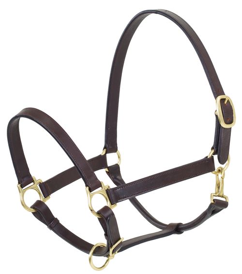 Camelot Stable Halter - Brown