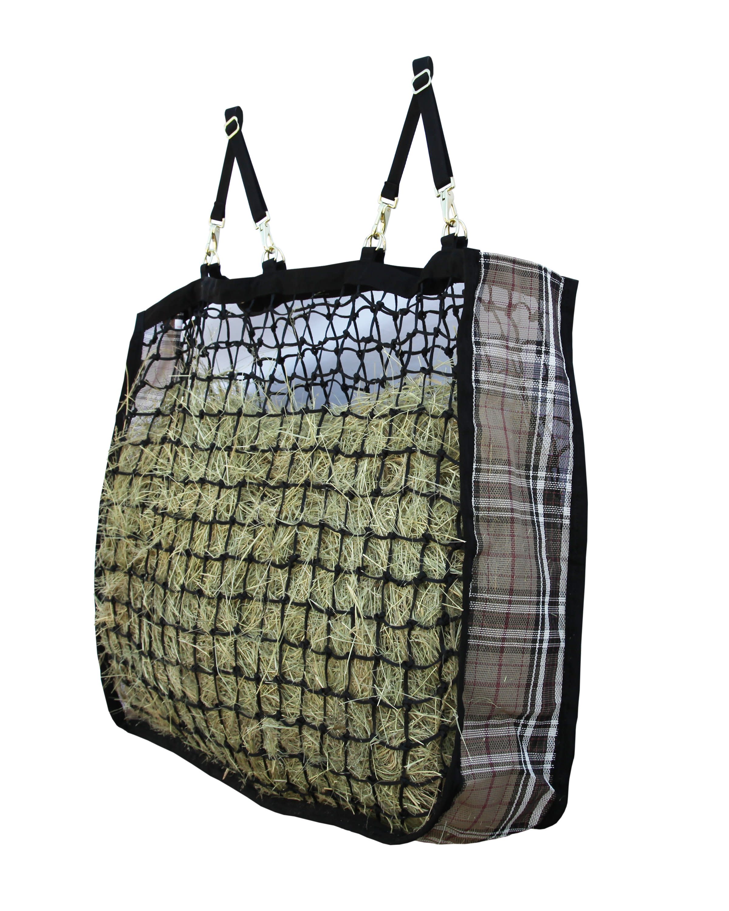 Kensington Slow Feed Hay Bag 4 Flake Deluxe Black KensingtonKSFB4