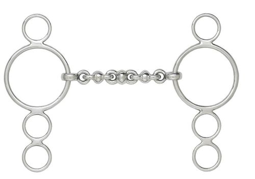 Centaur Waterford 3-Ring Gag - Stainless Steel