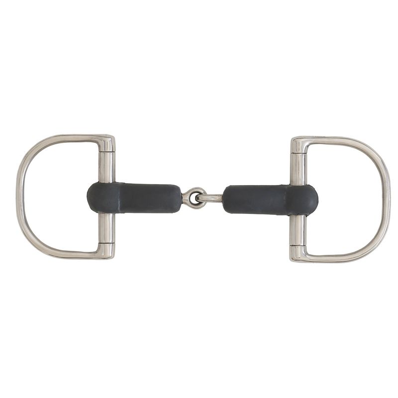 Centaur Jointed Soft Rubber Barrel Dee Bit