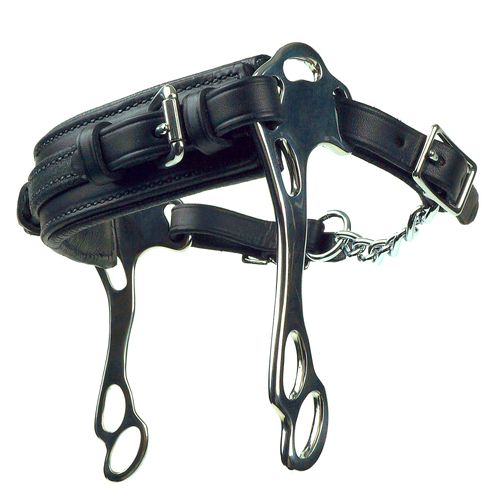 Nunn Finer Leveler Hackamore - Black