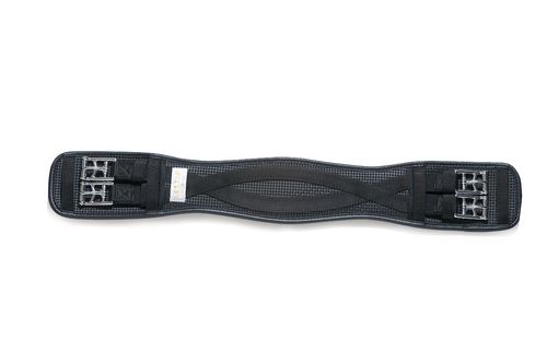 Lettia Memory Foam Clik Dressage Girth - Black