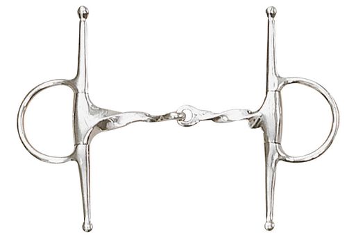 Centaur Slow Twist Eggbutt Full Cheek - Stainless Steel