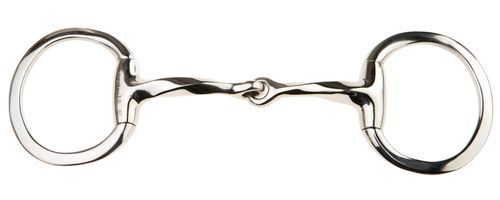 JP Korsteel Curved Slow Twist Eggbutt Snaffle Bit