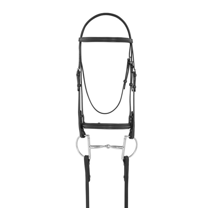 Camelot Plain Raised Padded Bridle