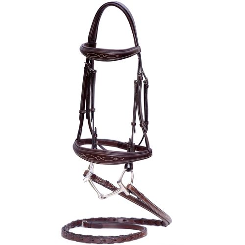 Nunn Finer Monica Hunter Bridle - Havana