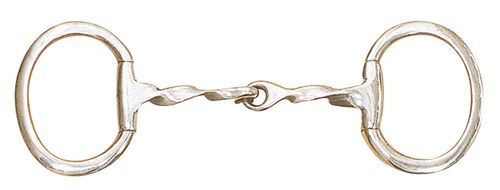Centaur Slow Twist Flat Eggbutt - Stainless Steel