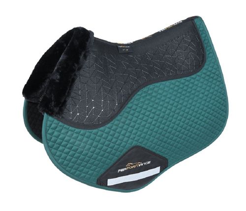 Shires Performance Fusion Jump Saddle Pad - Green