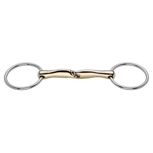 Herm Sprenger Novocontact Loose Ring Snaffle Bit 16mm Single Jointed